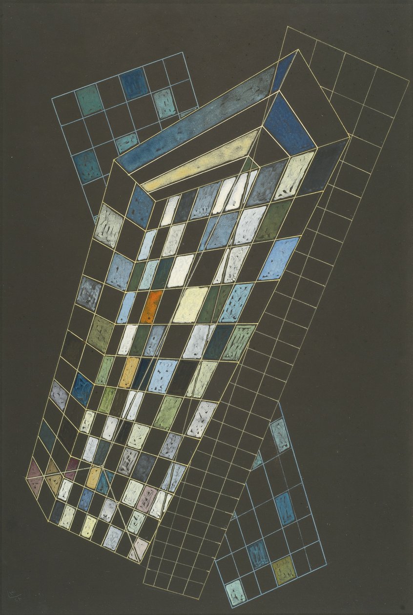 Små fly, 1936 af Wassily Kandinsky