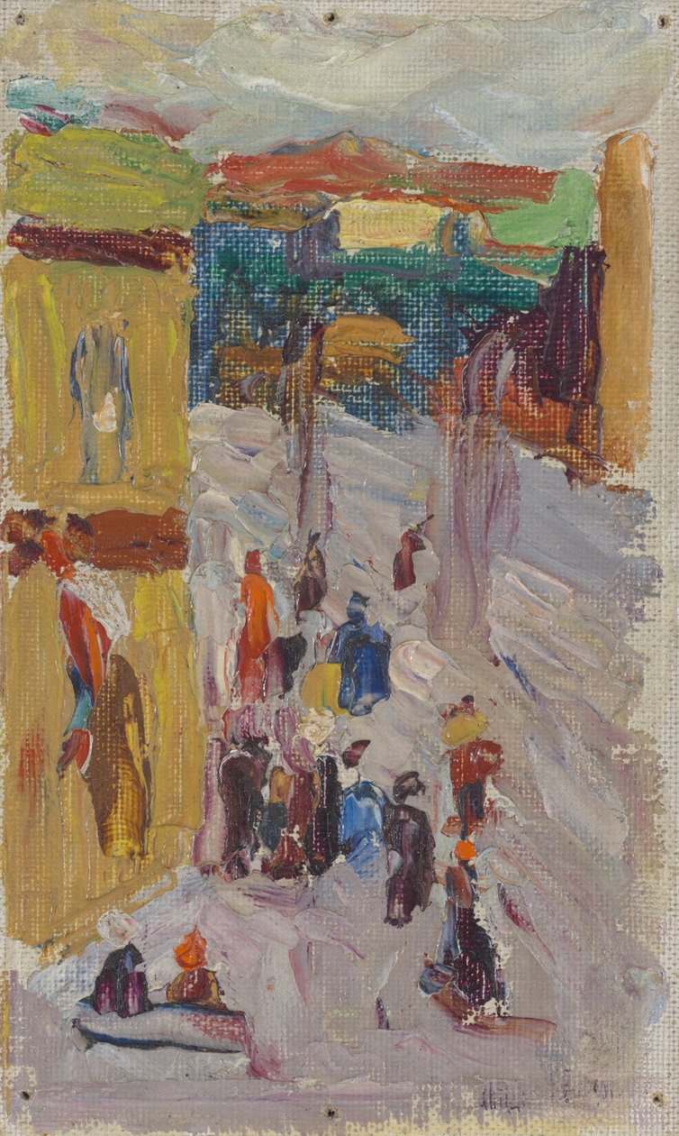 Gadehjørne af Wassily Kandinsky