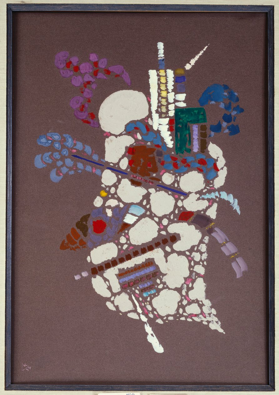 Grå pletter af Wassily Kandinsky