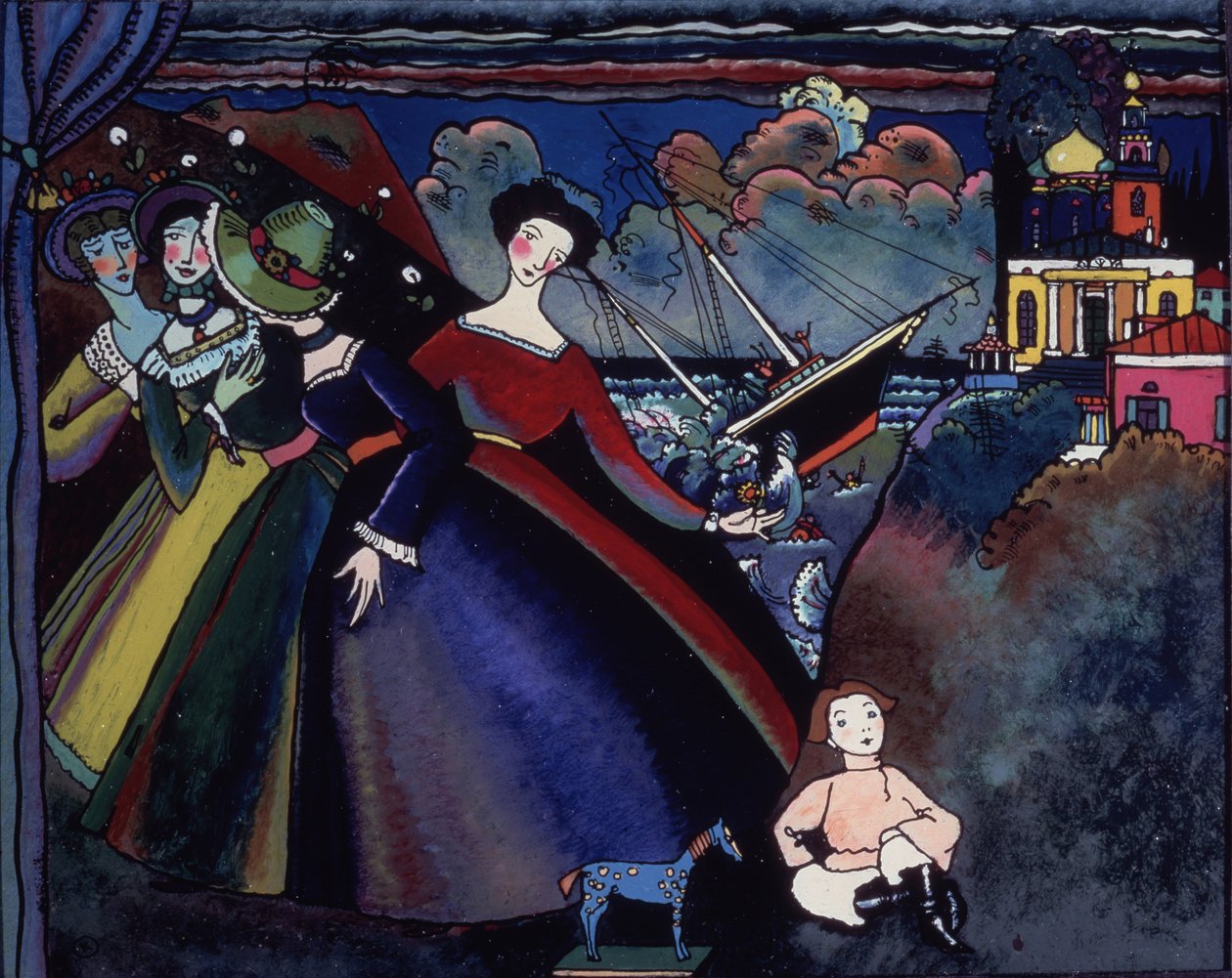 Skibet af Wassily Kandinsky