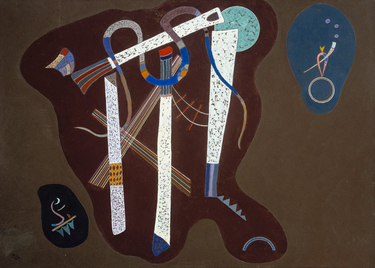 Tre søjler; Tre søjler af Wassily Kandinsky