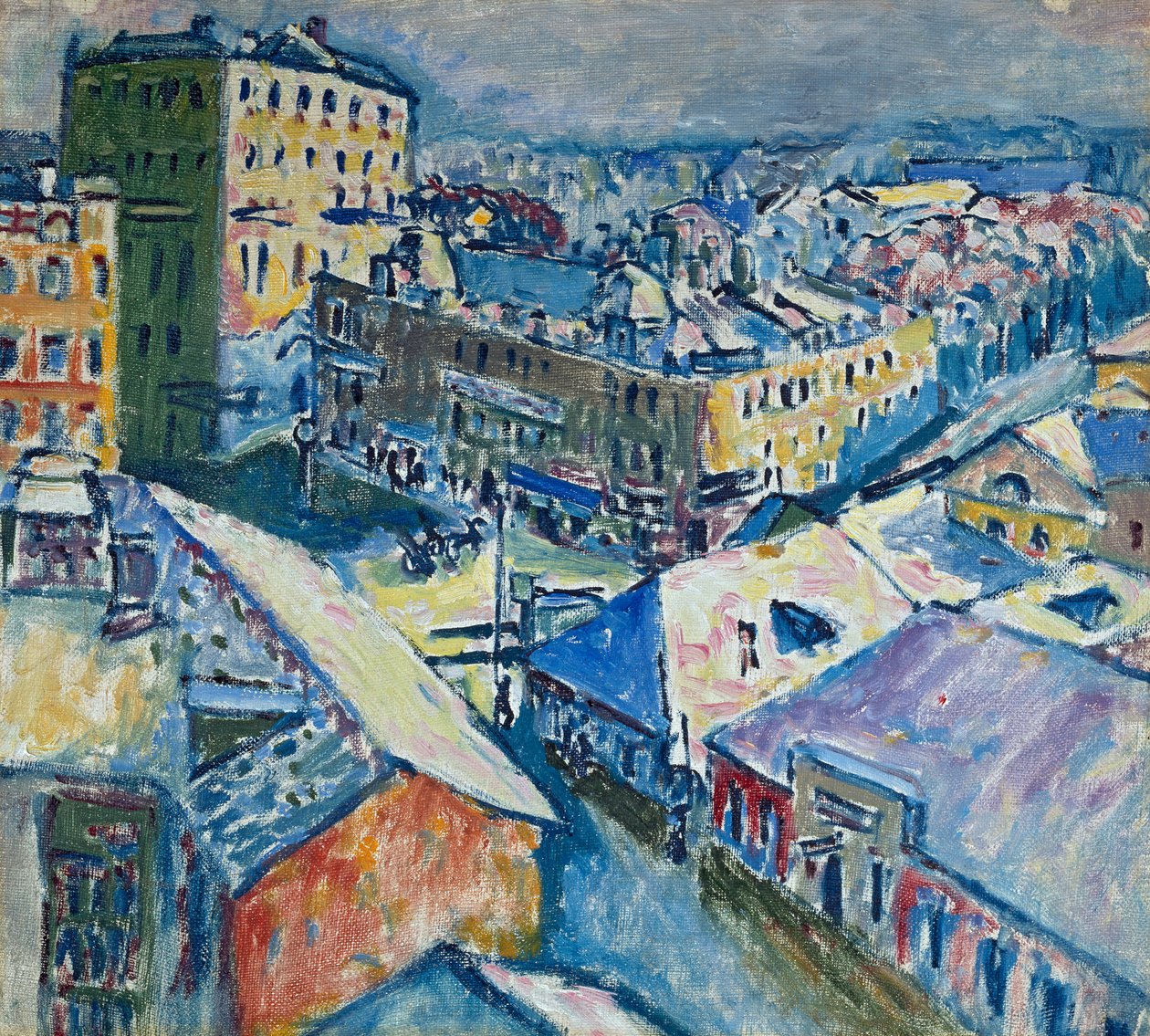 Zubovsky Platz af Wassily Kandinsky