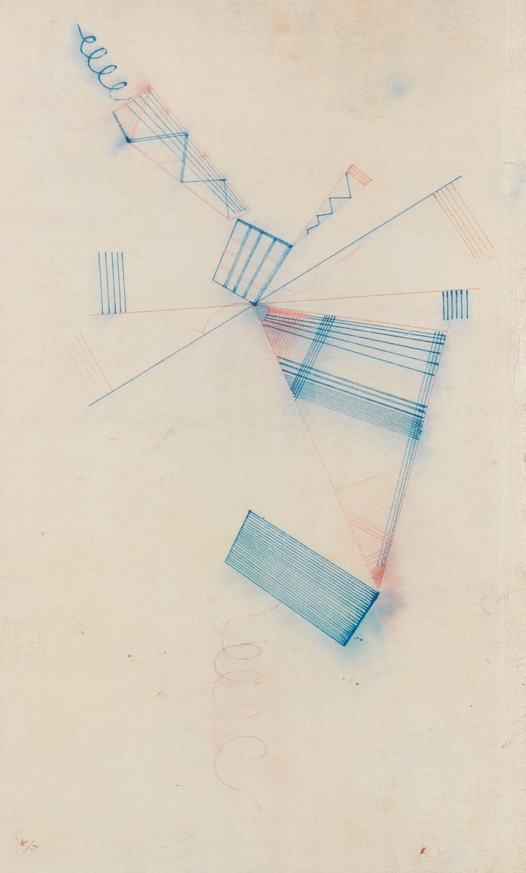 To spiraler To spiraler, 1932. af Wassily Kandinsky