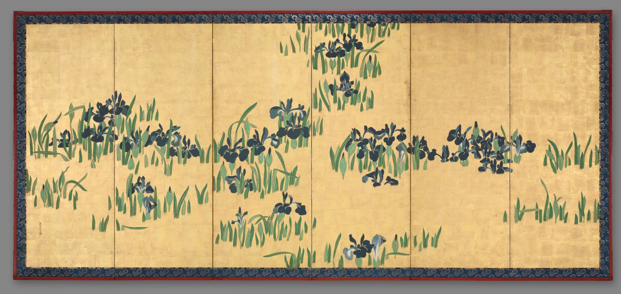Iriser, 1700-tallet. af Watanabe Shiko