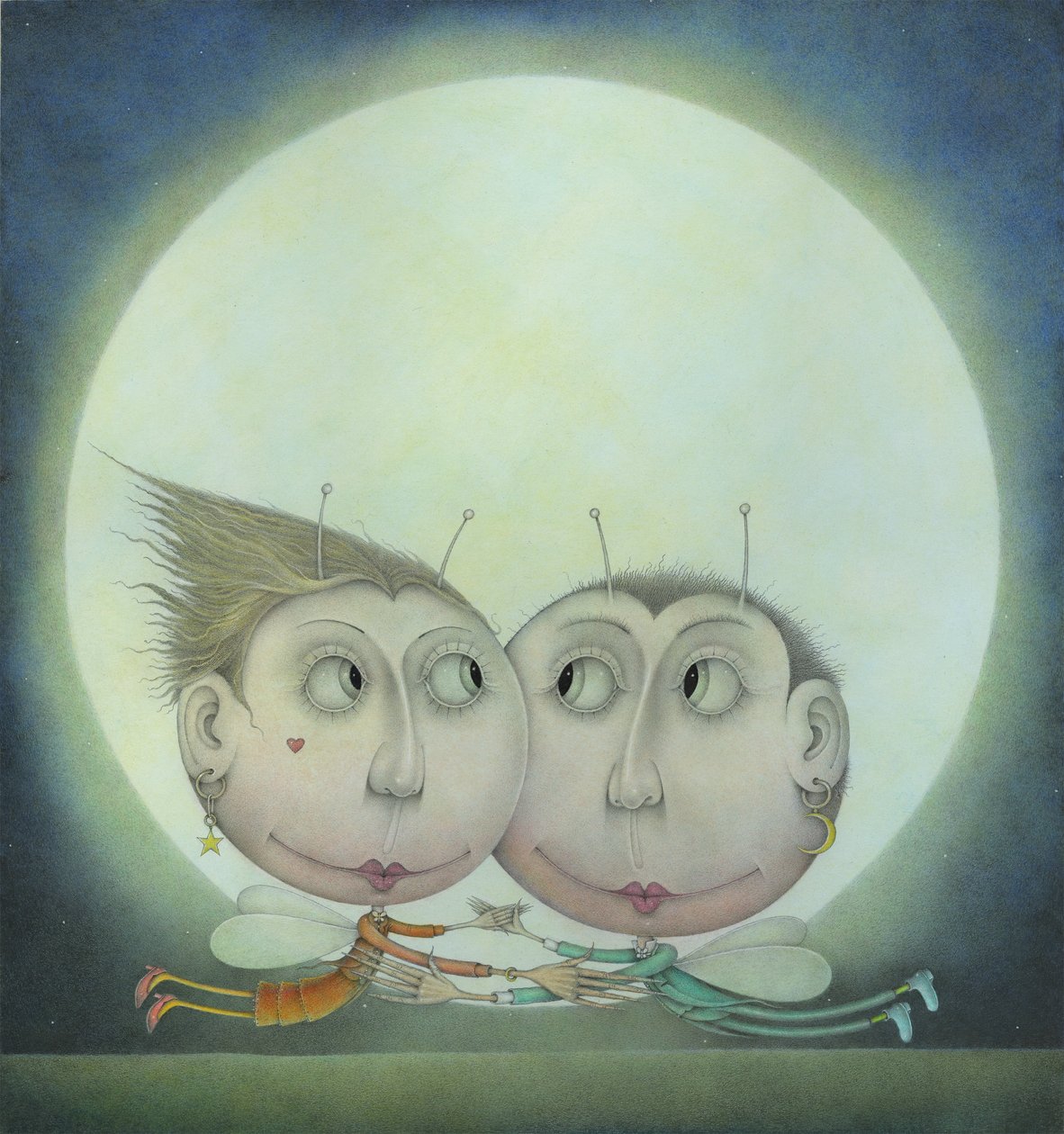 Buzz, 2011 (blandede medier) af Wayne Anderson