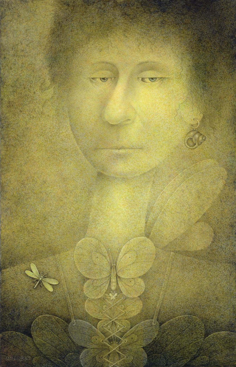 Miss Fly.B.Night, 2003 (blandede medier) af Wayne Anderson