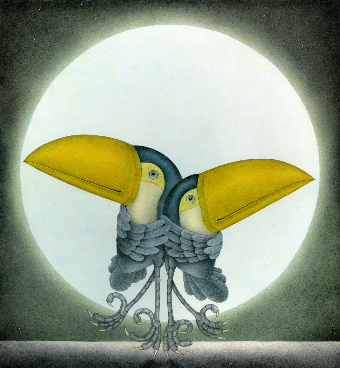 Toucan Can Can, 2010 (blandede medier) af Wayne Anderson