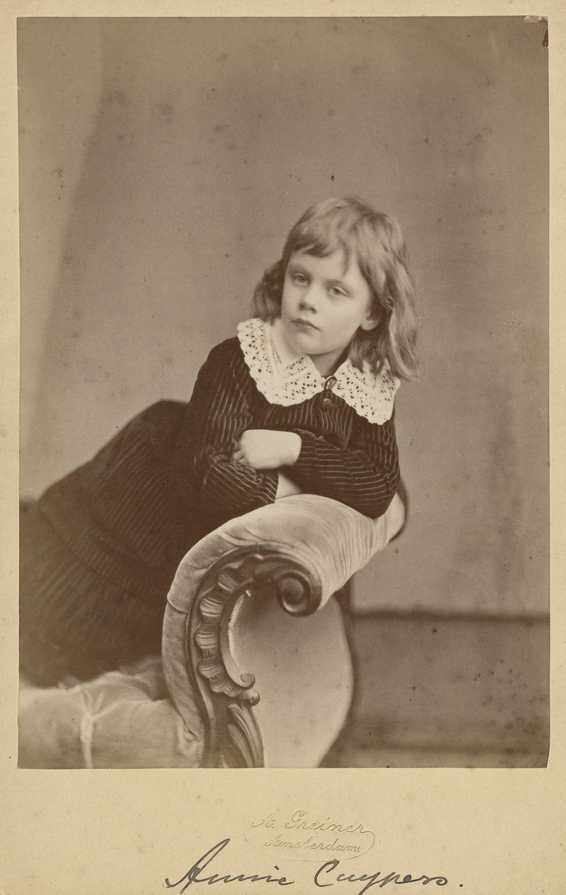 Portræt af Annie Cuypers af Wegner and Mottu