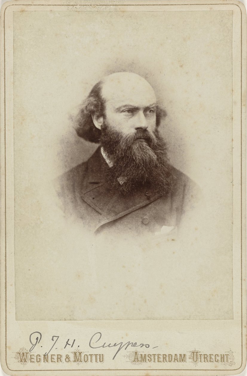 Portræt af P.J.H. Cuypers af Wegner and Mottu