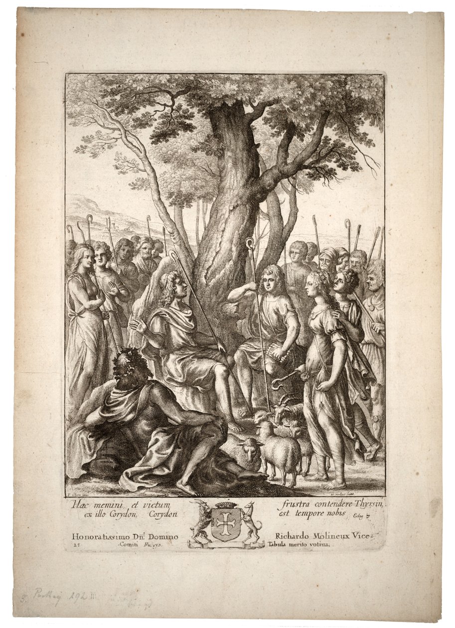Meliboeus. Stat 3 af Wenceslaus Hollar