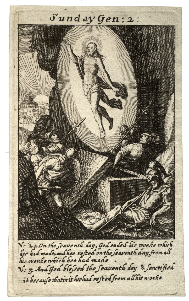 Søndag. Stat 1 af Wenceslaus Hollar