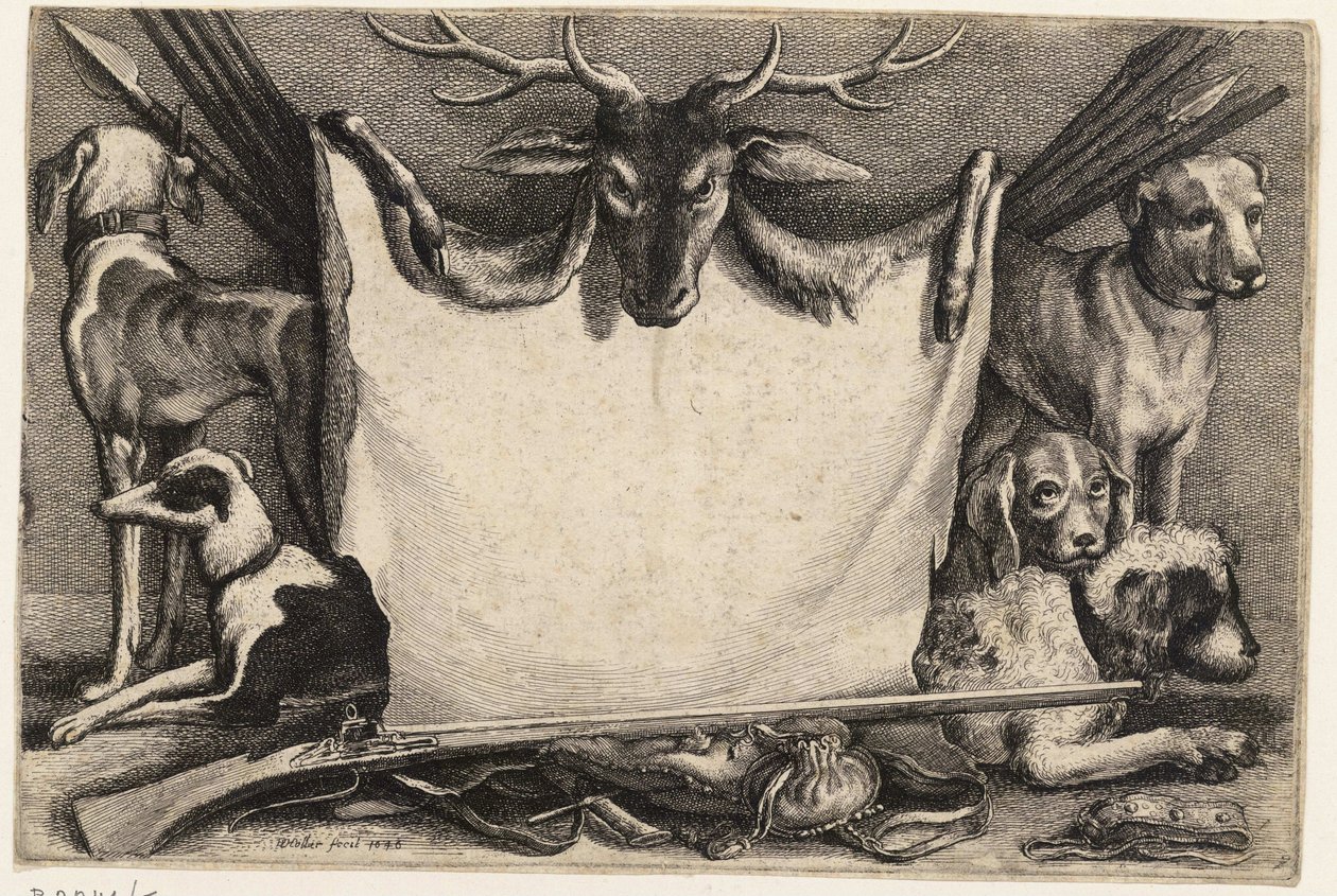 Titel. Stat 1 af Wenceslaus Hollar