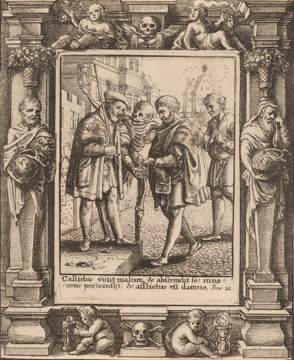 Advokat, 1651. af Wenceslaus Hollar