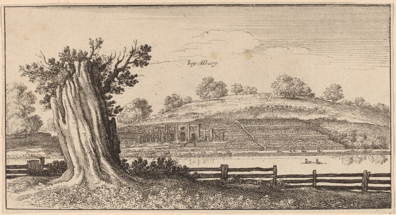 Albury af Wenceslaus Hollar