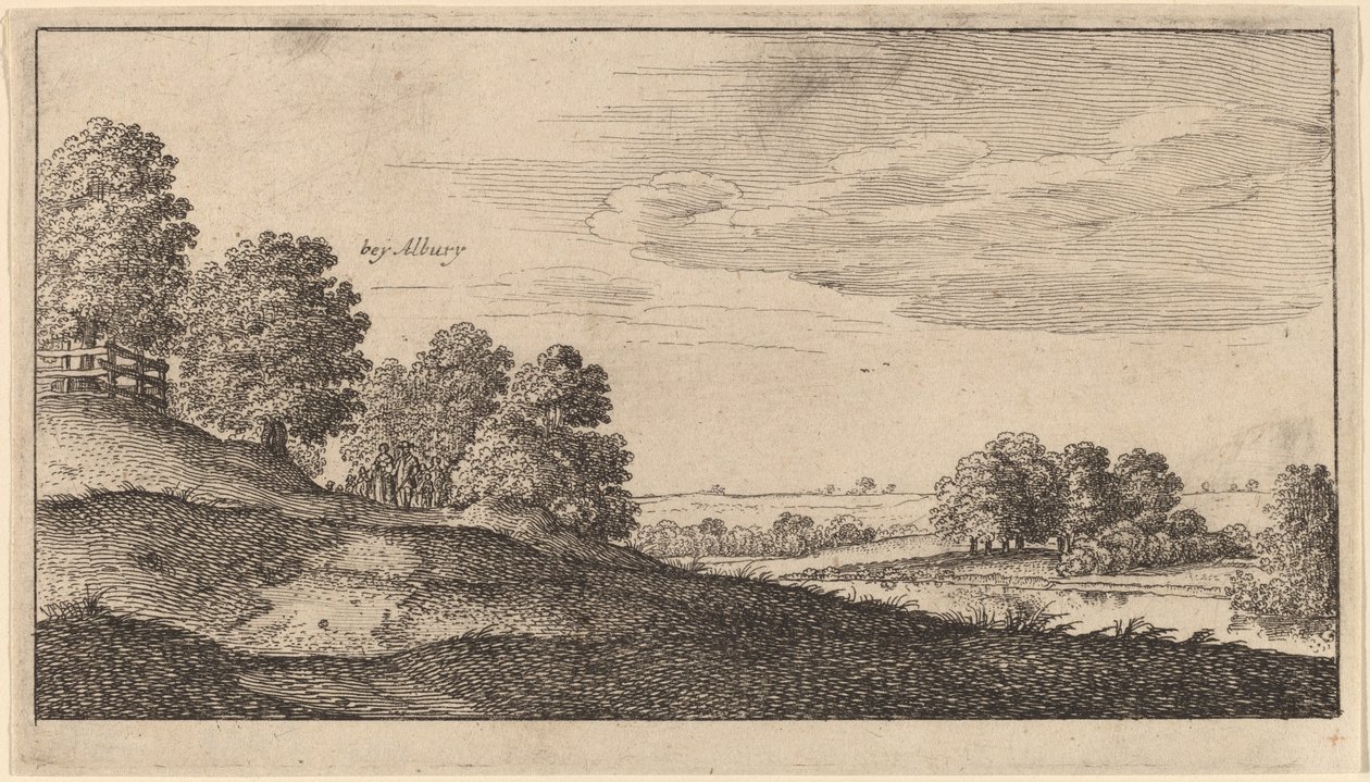 Albury af Wenceslaus Hollar