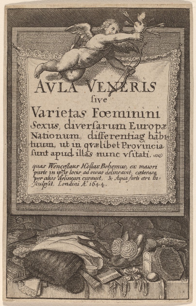 Fredagssalen: Titelblad af Wenceslaus Hollar
