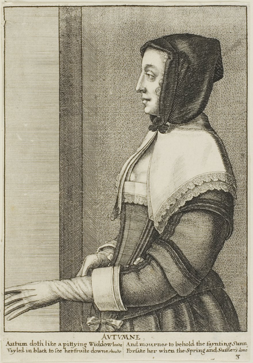 Efterår af Wenceslaus Hollar