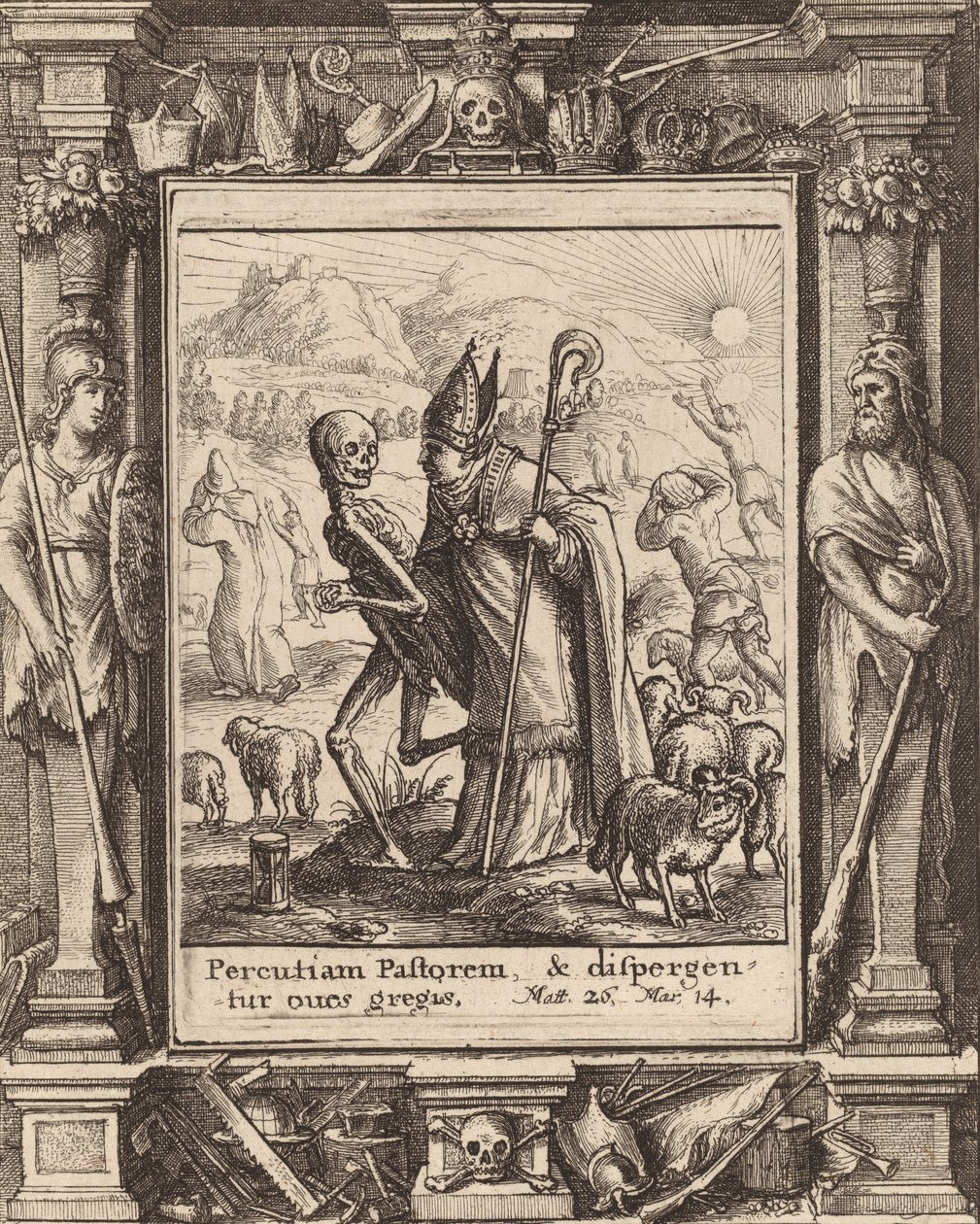 Biskop, 1651. af Wenceslaus Hollar