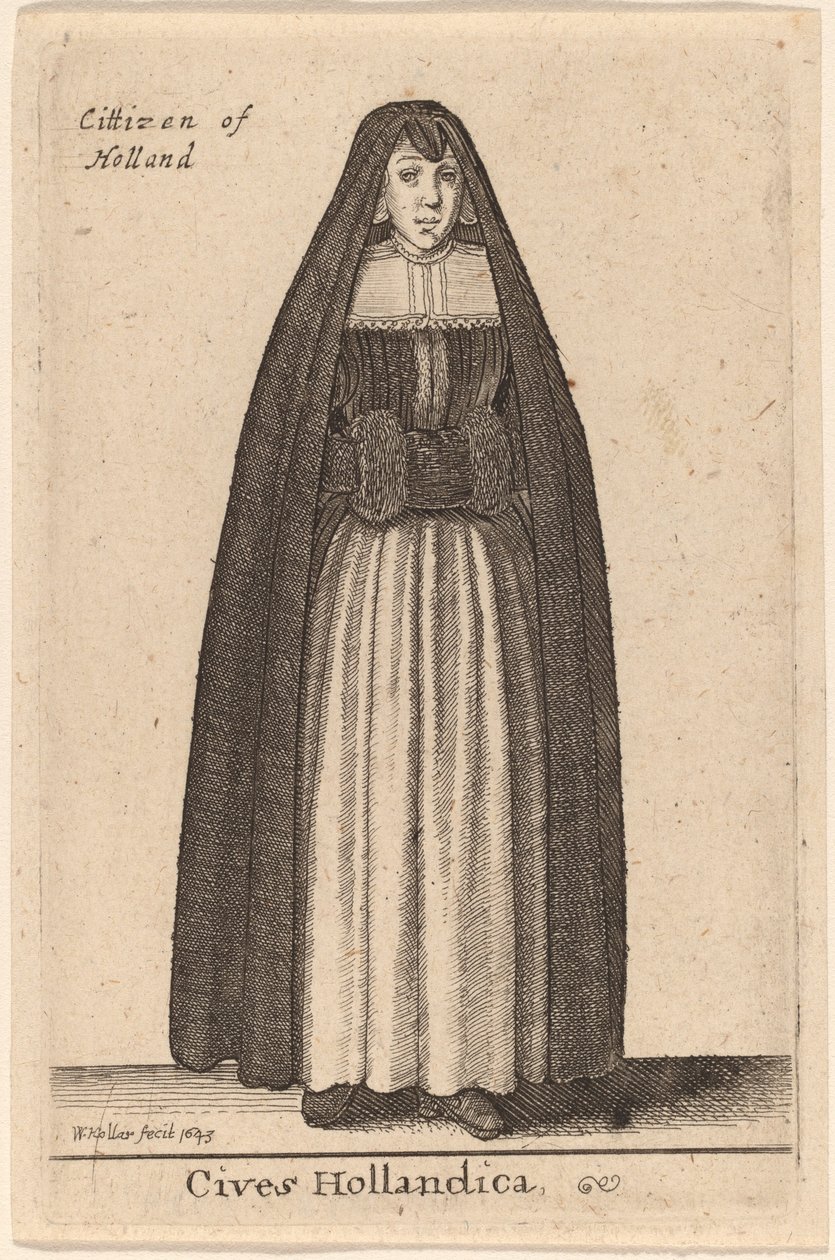 hollandske statsborgere af Wenceslaus Hollar