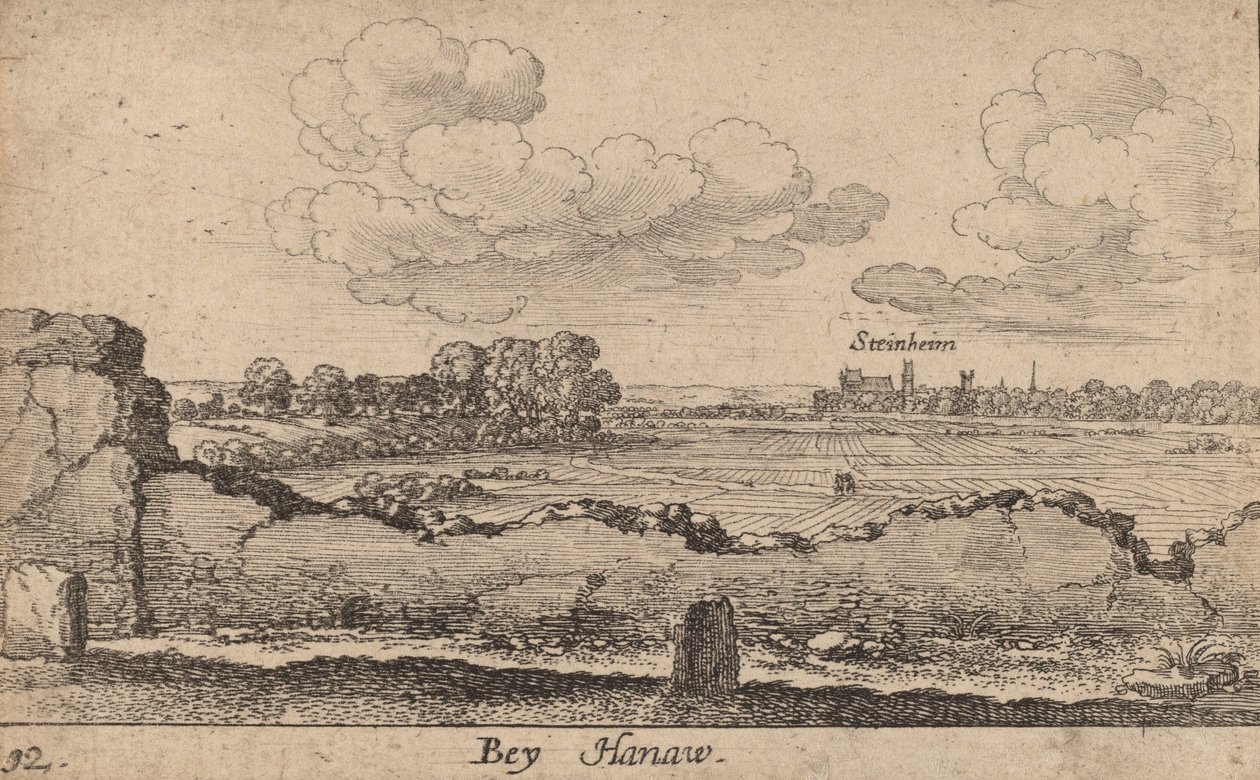 Født 1635. af Wenceslaus Hollar