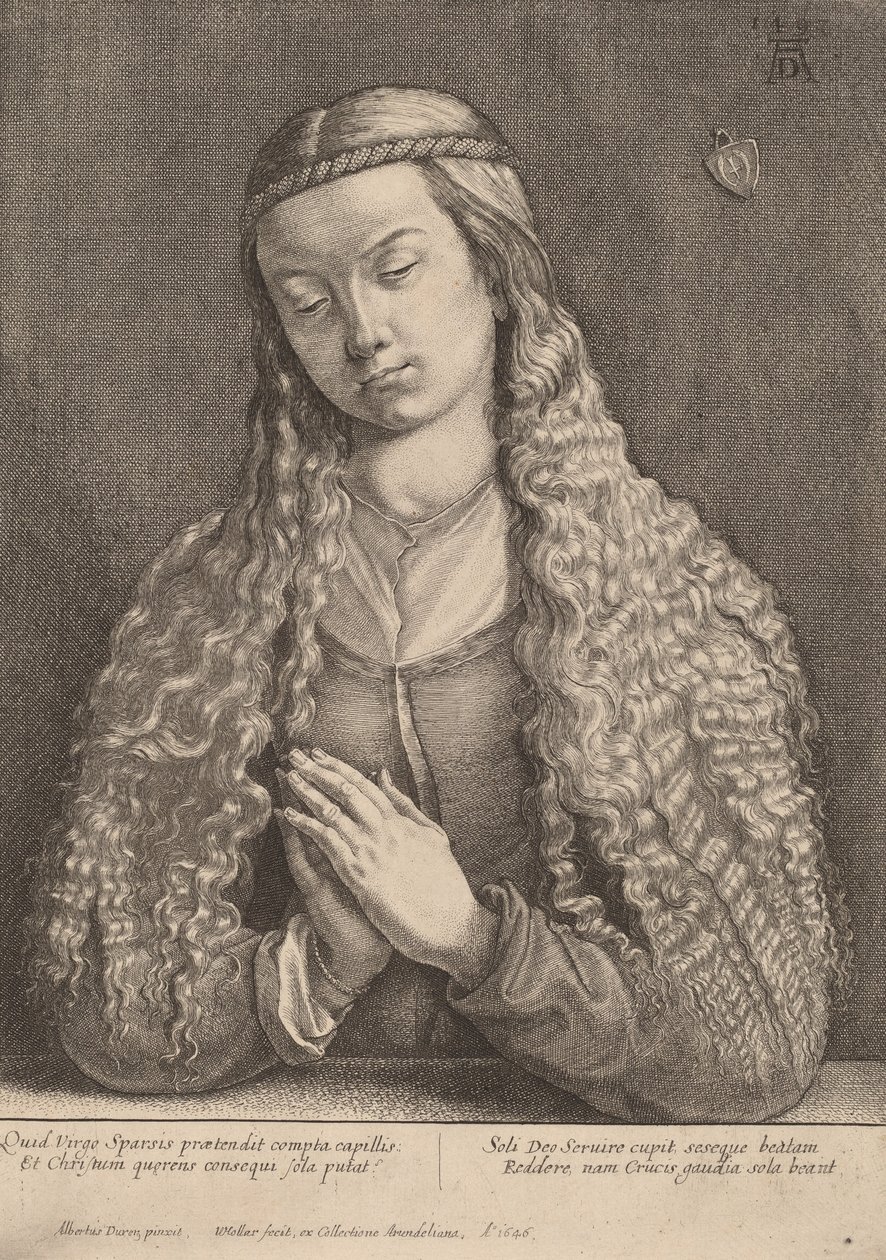 Katharine Furlegerin, 1646. af Wenceslaus Hollar