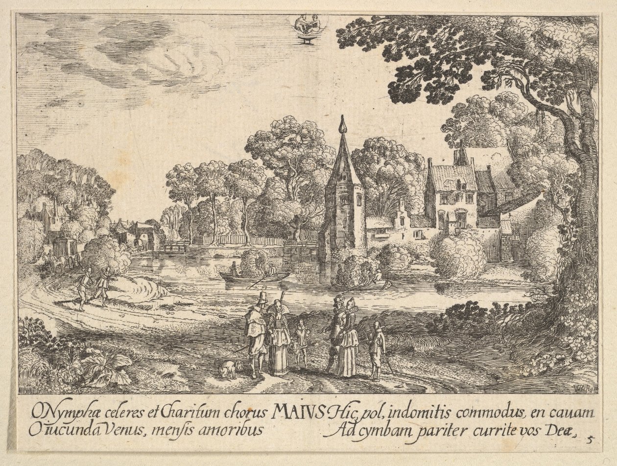 maj 1628-29. af Wenceslaus Hollar