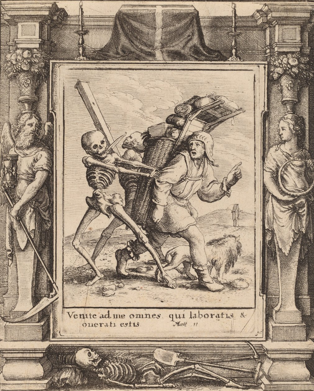 Kræmmer, 1651. af Wenceslaus Hollar