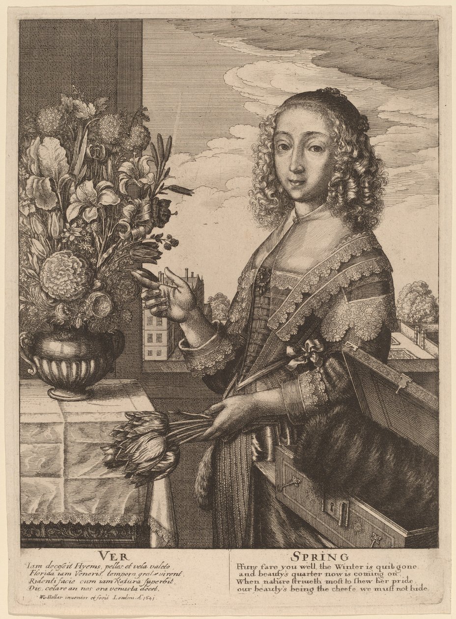 Forår af Wenceslaus Hollar