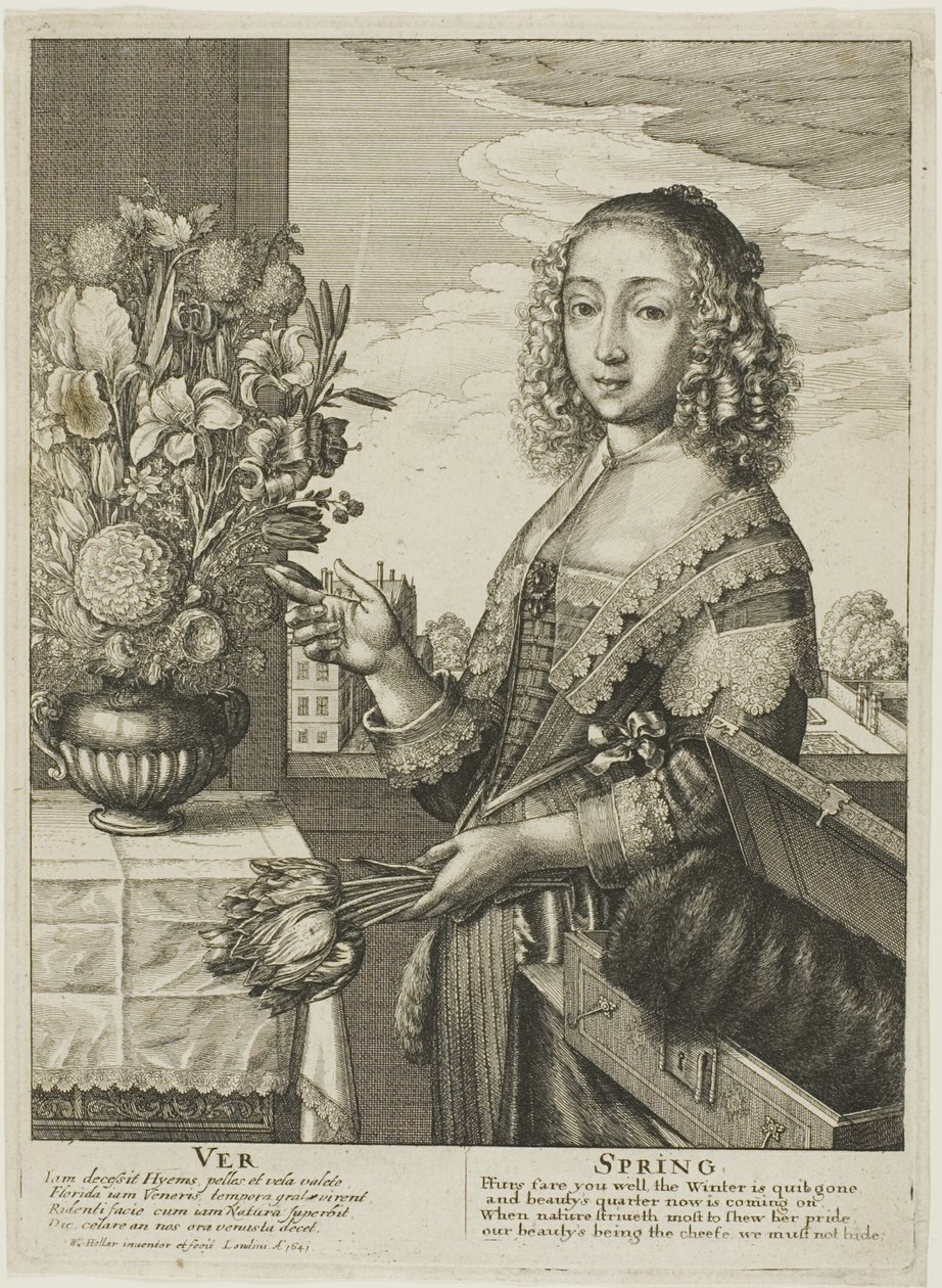 Forår af Wenceslaus Hollar