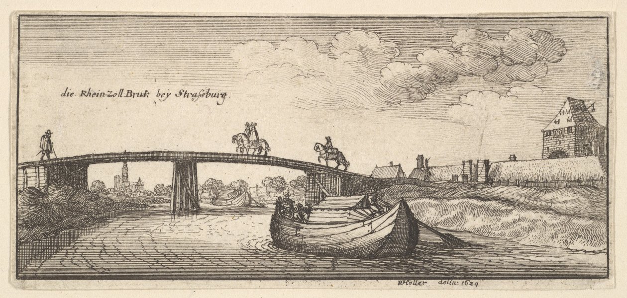 Strasbourg, 1629. af Wenceslaus Hollar