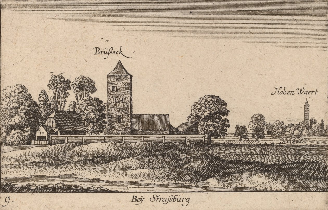 Strasbourg, 1635. af Wenceslaus Hollar