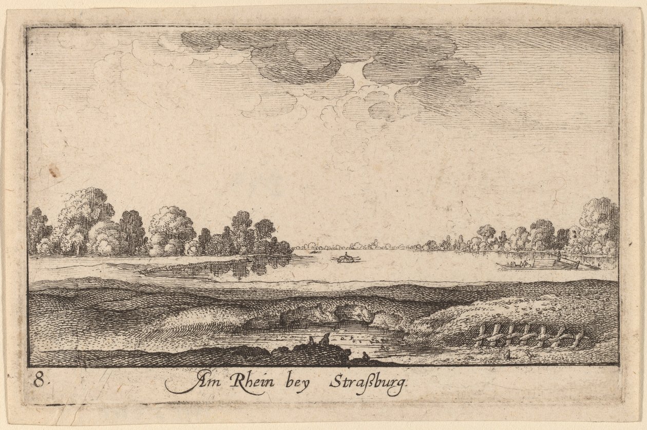 Strasbourg: Bompengehuset af Wenceslaus Hollar