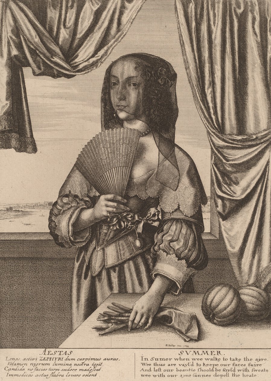 Sommer, 1641. af Wenceslaus Hollar