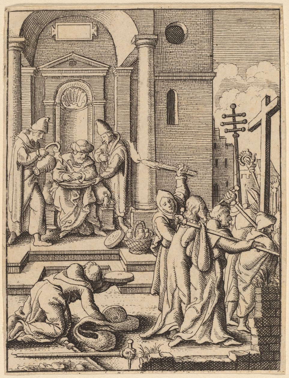 Håndvasken af Wenceslaus Hollar