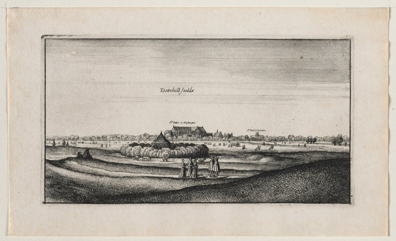 Tothill Fields. af Wenceslaus Hollar