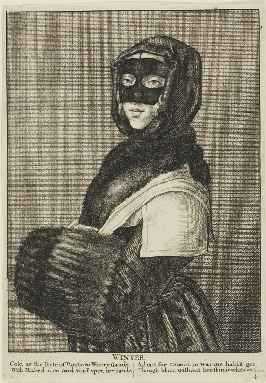 Vinter af Wenceslaus Hollar