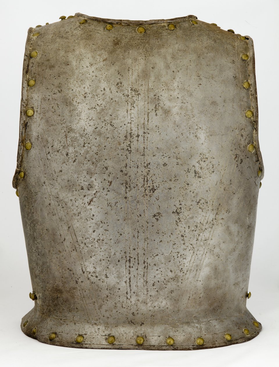 Bagplade, ca. 1650-1700 (stål og messing) af Western European School