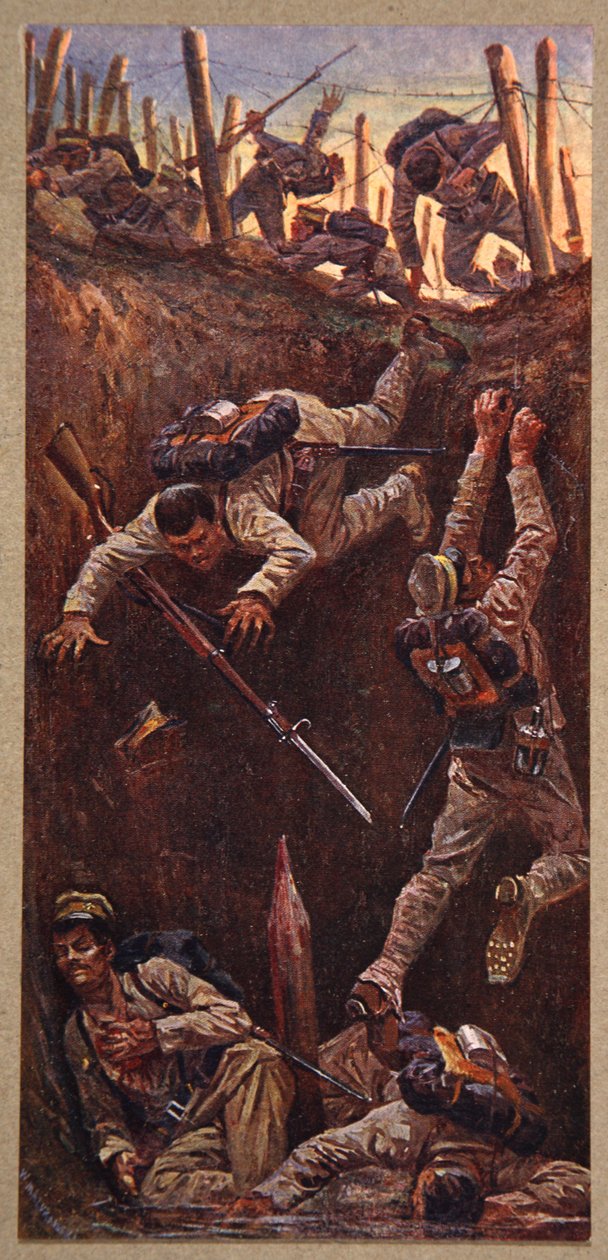 Slagene ved Liao-Yang, illustration fra 