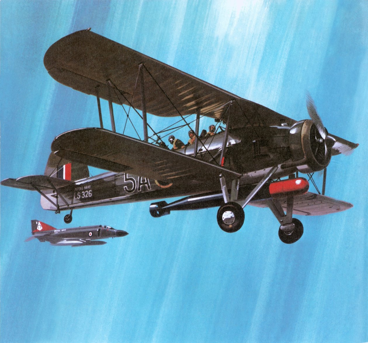 Fairey sværdfisk af Wilf (20th century) Hardy