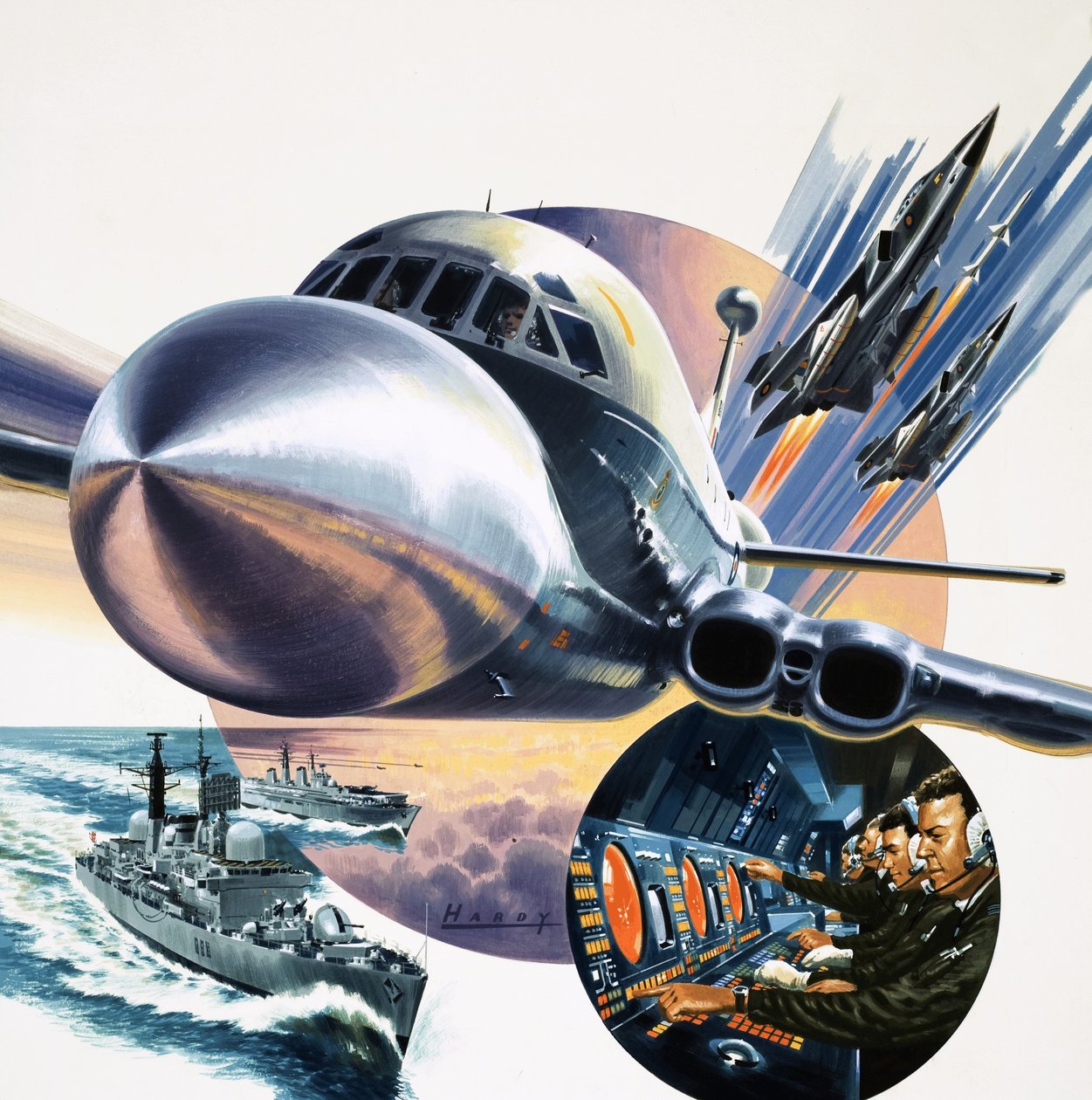Nimrod Mark III af Wilf (20th century) Hardy