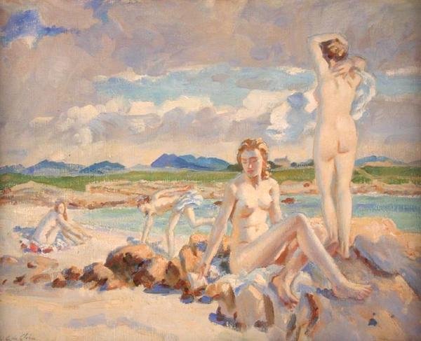 Connemara af Wilfred Gabriel de Glehn