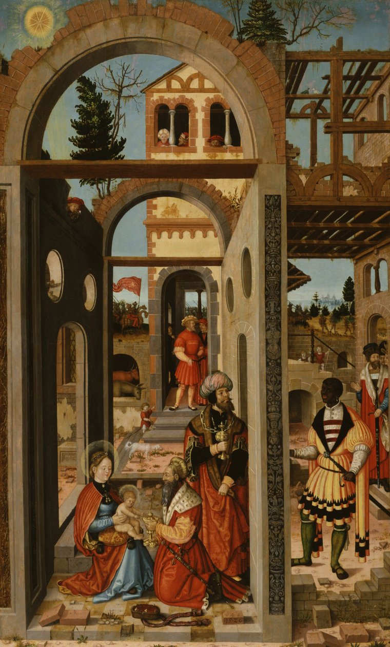 Tilbedelse af de tre konger, 1526 af Wilhelm Stetter
