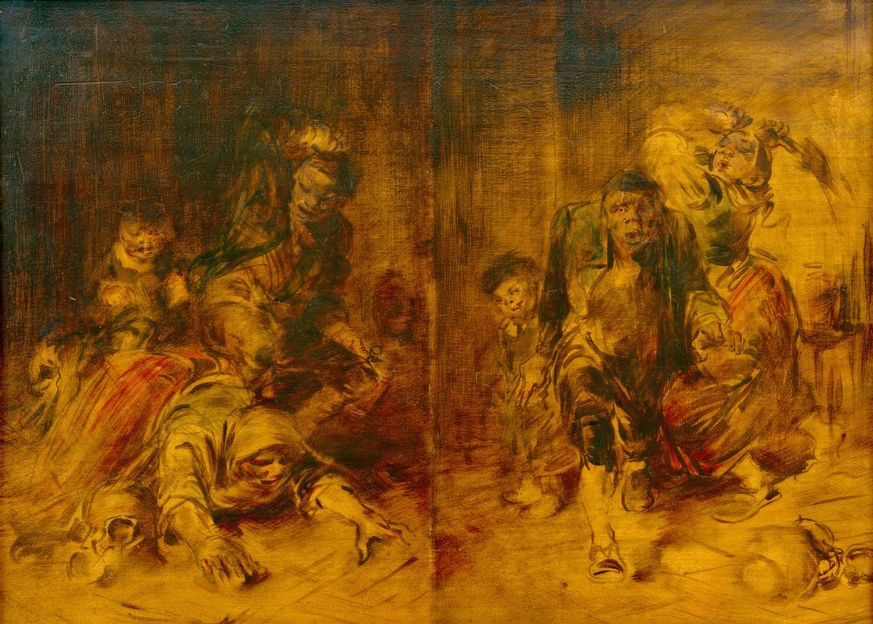 Landlige tæsk af Wilhelm Busch