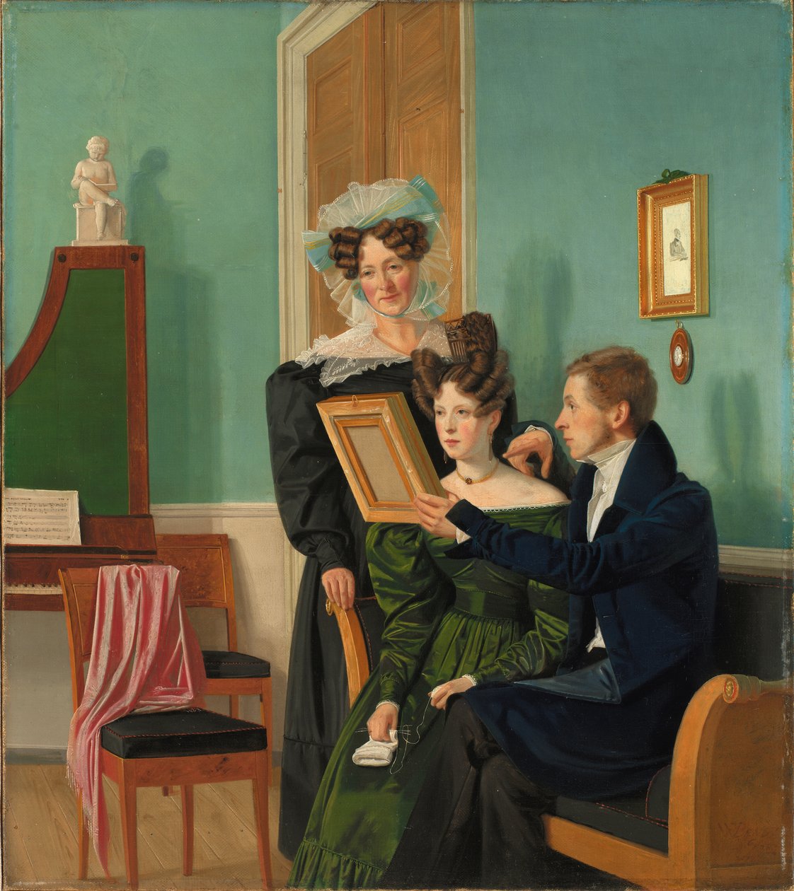Familien Raffenberg af Wilhelm Ferdinand Bendz