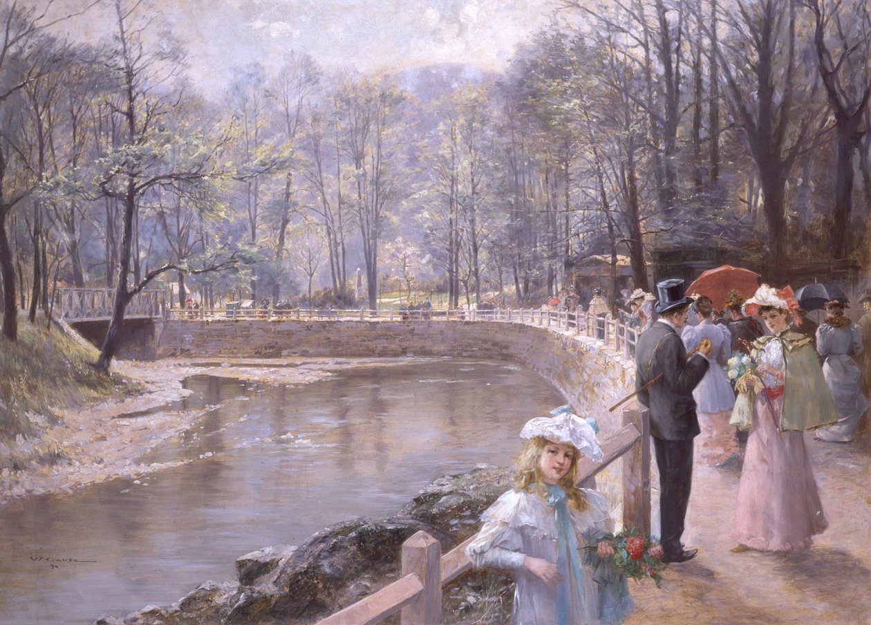 An der Tepl (Langs Teplá-floden) af Wilhelm Gause