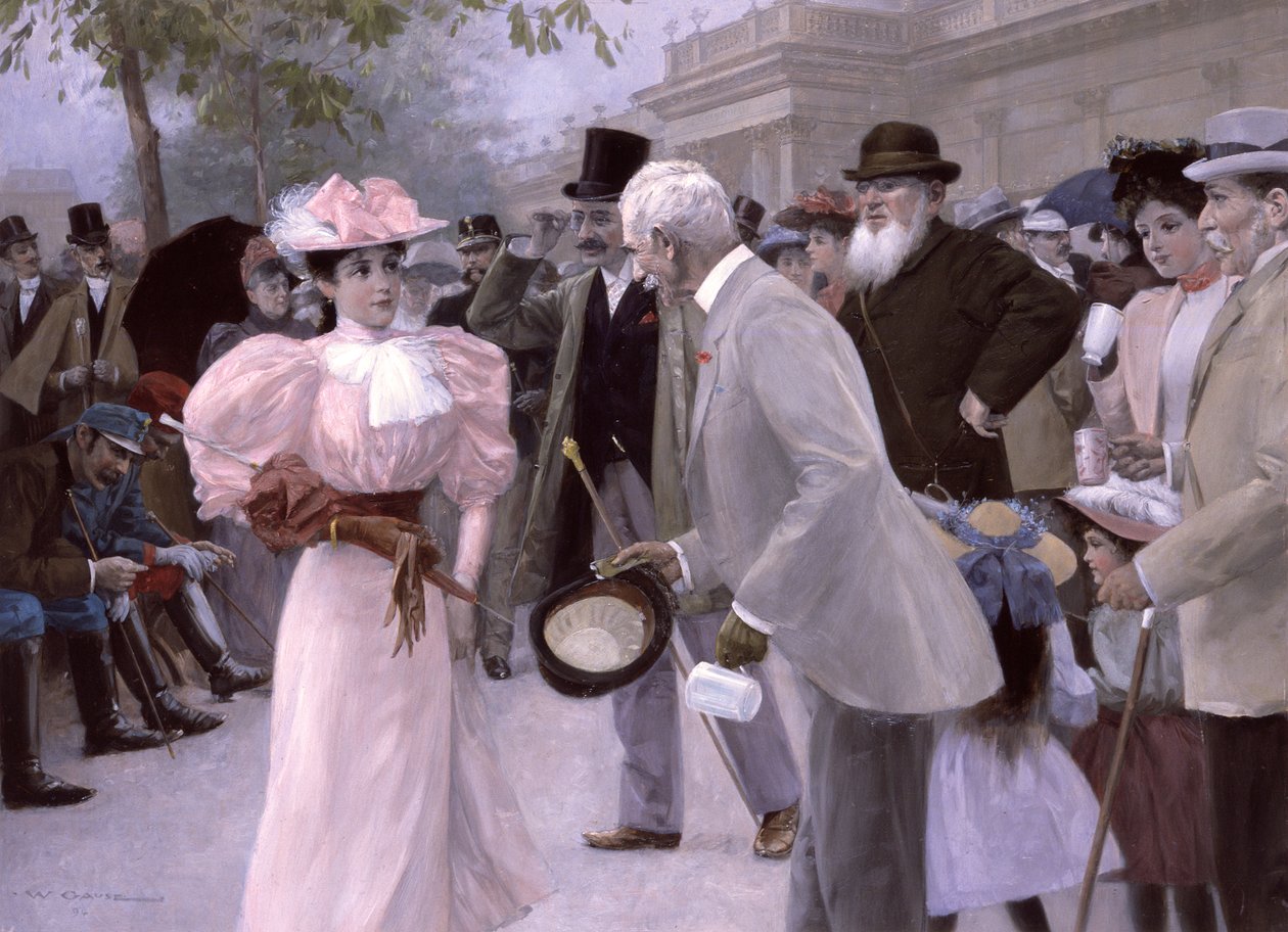 Morgen-promenade (morgenpromenade) af Wilhelm Gause