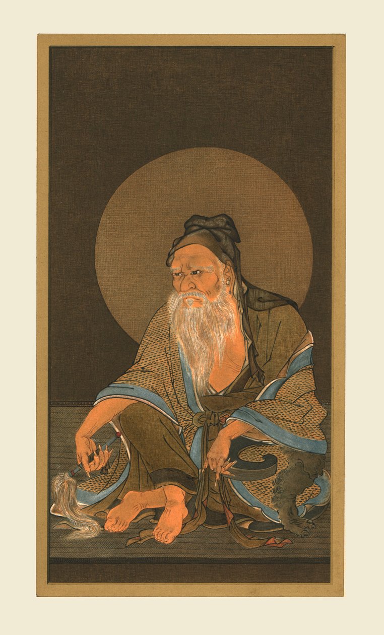 Portræt af Vimalakirti, 1400-tallet, 1886 af Wilhelm Greve