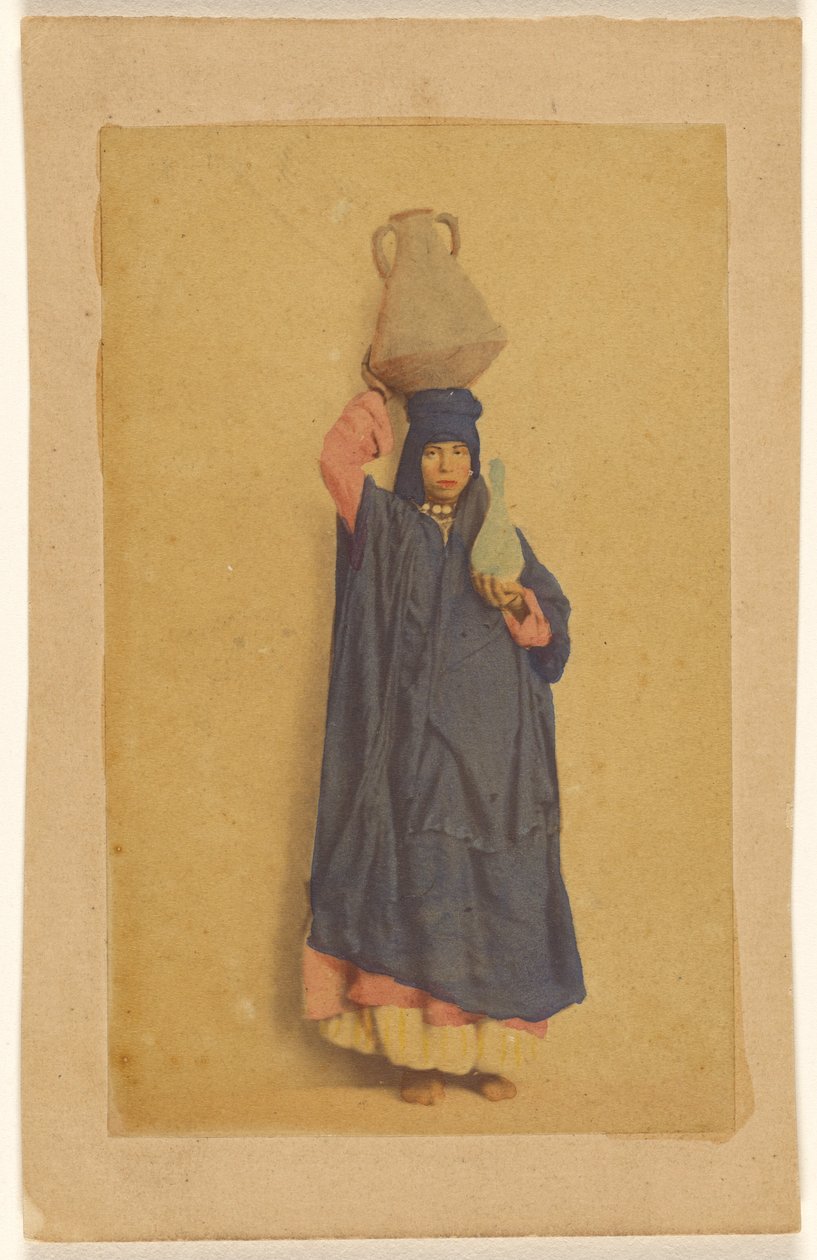 Kvinde bærer kander med vand af Wilhelm Hammerschmidt
