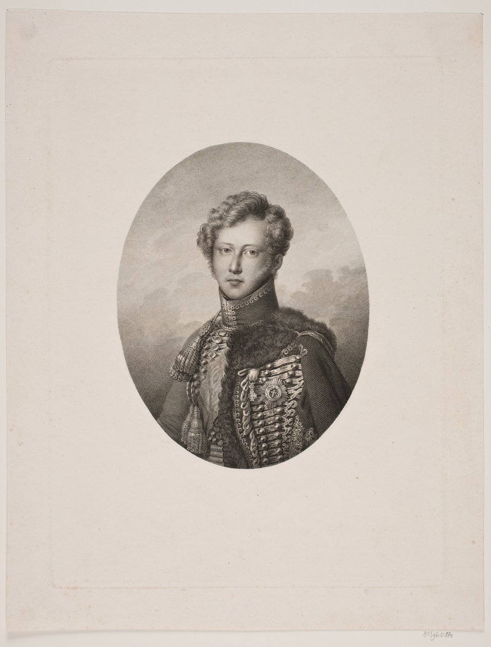 Danish: Hertug Christian af Augustenborg af WIlhelm Heuer