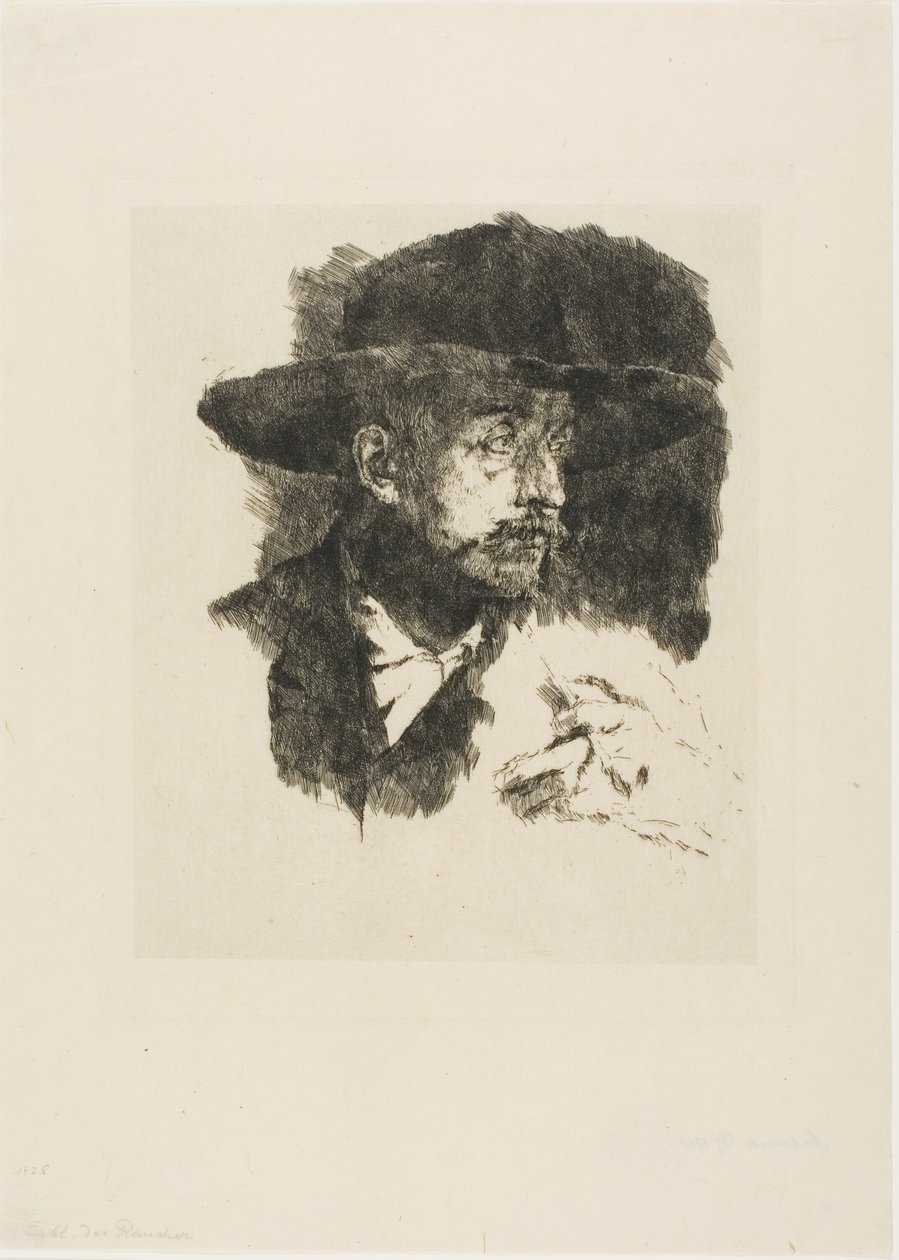 Rygeren af Wilhelm Maria Hubertus Leibl